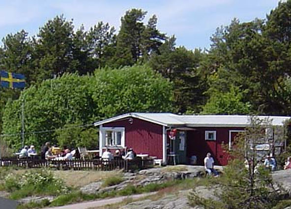 Serveringen vid lanthandeln