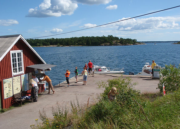 Sjömacken på kajen